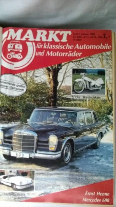 sharp objects knjiga: Knjiga: Markt fur klassishe Automobile und Motorrader/Trziste klasik — 1