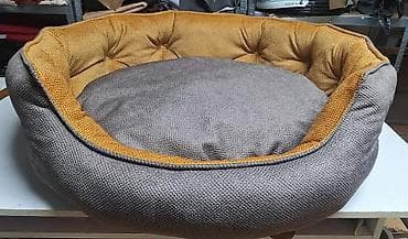 sklopiva ograda za pse: Krevet okrugli za kućne ljubimce. Udoban,dubok ležaj sa — 7