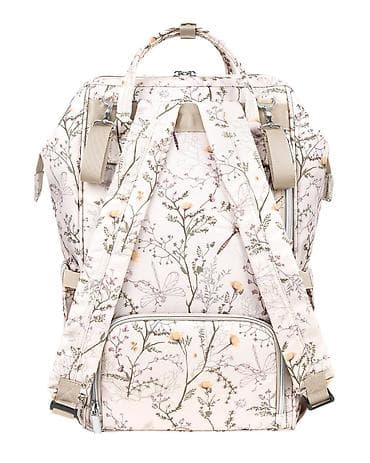 deciji satovi igracke: KikkaBoo Torba za mame Siena Luxe Secret Garden – beige Elegantna i — 1