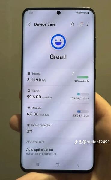 samsung note 9 cena polovan: Samsung Galaxy S20, 128 GB, bоја - Siva, Otisak prsta — 4