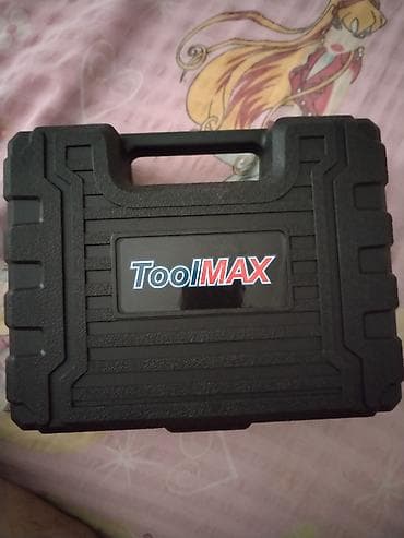 viljuška za ispitivanje akumulatora: Aku odvijač set ToolMAX u koferu Opis: - Kompaktan bežični aku — 4