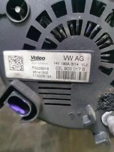 alternator delovi: ALTERNATOR. A4, A5,A6, Q5. 11-16. 03L903017B | alternator — 2