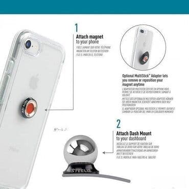 aparat za testeninu i rezance: *** AKCIJA *** 0052 Kvalitetni magnetni držači za telefon; **STEELIE — 2
