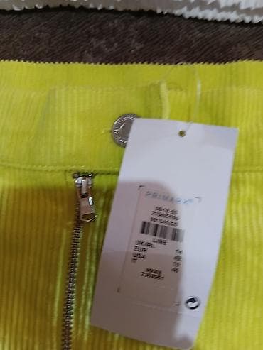 jeans marka: Ženska odeća – set komada (različiti brendovi) - Žuta kord mini — 7
