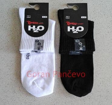 Men's Clothing: H2O tri cetvrt čarape Vel;42-46 i Vel,37-41. Proizvedene u Srbiji — 3