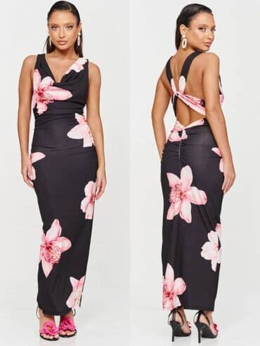 crvene haljine do kolena: Other sleeves — 1