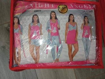 lidl novogodisnje pidzame: Petodelni setovi pizama samo 2700 din
Pamuk-likra
Velicina uni — 1
