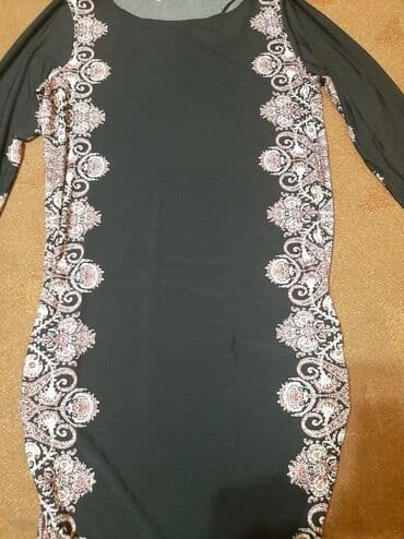 haljine sa kaisem: L (EU 40), color - Black, Cocktail, Long sleeves — 6