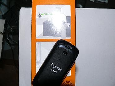 messages 1 audio: Gigaset L410 bežična DECT slušalica / handsfree klipsa za — 2