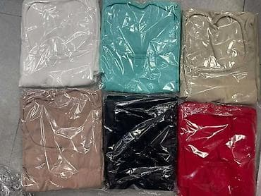 Men's Clothing: Uska ženska haljina midi dužine s kratkim rukavima i četvrtastim — 2