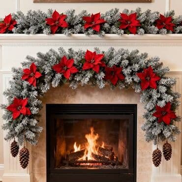 Lighting & Fittings: Odmah dostupno!!! 180.49cm ekstra visoki veštački božićni venac sa — 6