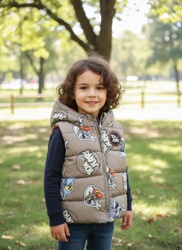 pepco bodici za bebe: Perjani prsluk, 68-74 — 1