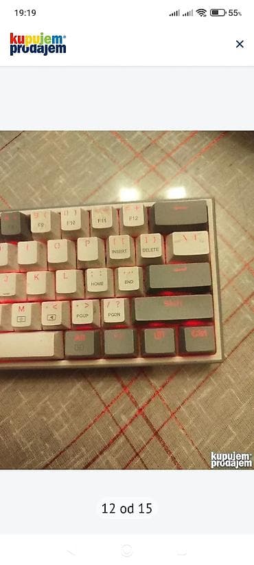 gigatron maticne ploce: Mala Redragon gejmerska tastatura za kompjuter
Ispravna, sa kablicem — 4