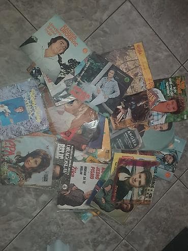 igrice za devojcice: Kolekcija gramofonskih ploča – miks LP i singlova - Velika količina — 4
