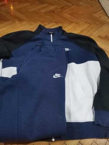 Muška odeća: Komplet, L, Nike, bоја - Tamnoplava, Flis — 5