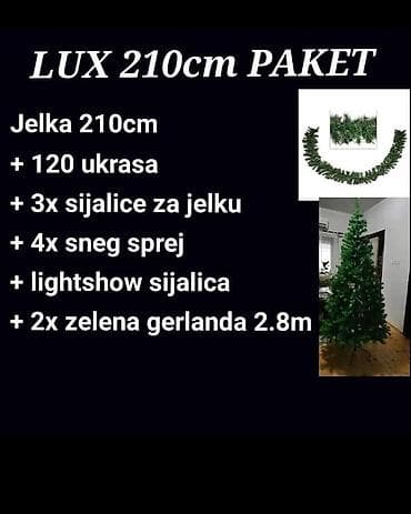 💥💥💥 Novogodišnji set sa jelkom po super pristupačnoj ceni NOVO! 10890