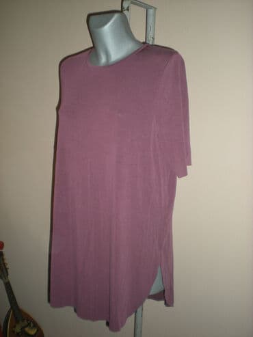 crop top c a: L (EU 40), Poliester, Jednobojni, bоја - Roze — 4