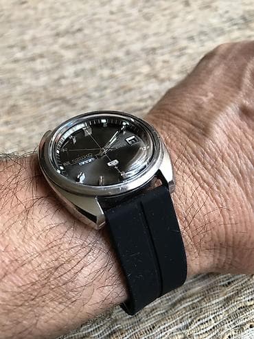 magnet sat: Original SEIKO MONACO automatic 21rubin Waserdiht Celik Dan - datum — 3