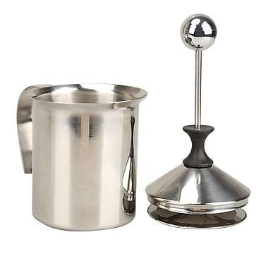 Za Penušanje MLEKA Inox 18/10 Pravi Kremu od Mleka za Kapućino, INOX