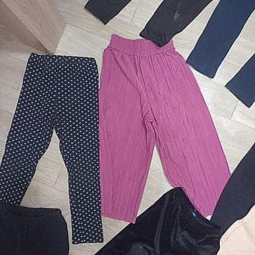 sandale za vodu: Paket dečjih helanki i pantalona za devojčice – razni modeli i dezени — 3