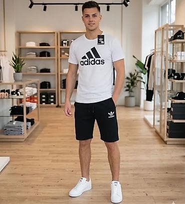 trenerke na veliko: Trenerka Adidas, bоја - Bela — 4