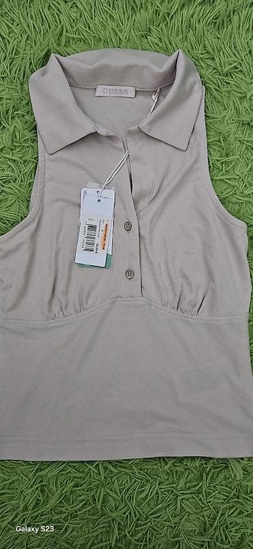Men's Clothing: GUESS ženska bez rukavna polo majica - Model: W2YP31K8ZB2 (oznaka na — 1