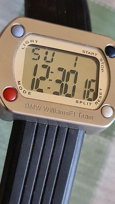 komandirski satovi prodaja: BMW WilliamsF1 Team digitalni ručni sat - Originalni timski model sa — 3