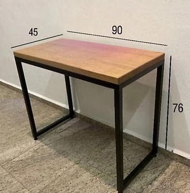 Wardrobes: Radni sto industrijskog dizajna - Dimenzije: dužina 90 cm, širina 45 — 1