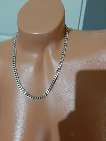 srebrna torbica sa cirkonima: Chain, Material: Silver — 2