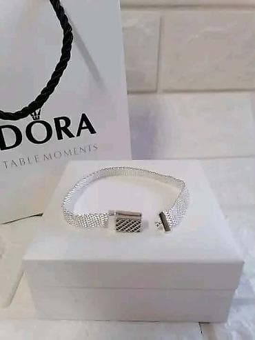 pandora srbija prstenje: Pandora narukvica Vel:18cm Cena:2400 Din (Samo narukvica bez — 3