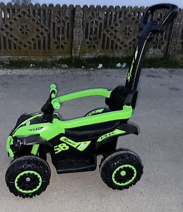 ellesse jakne za devojcice: Dečiji guralica–kvad sa ručkom za guranje - Sportski dizajn u — 3