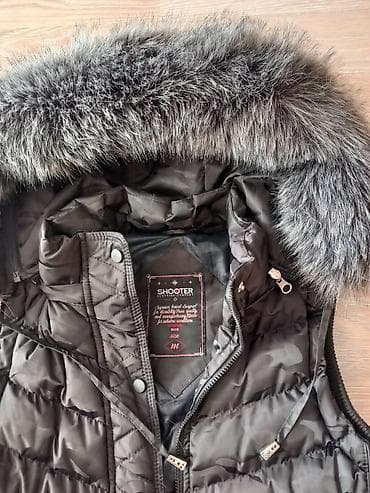 zenski jelek: Shooter prsluk bukvalno nov sa krznom u M veličini,prelep model — 3