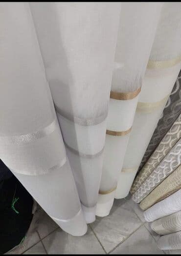 dodatak za wc solju za decu: Light filtering curtains, color - White — 7