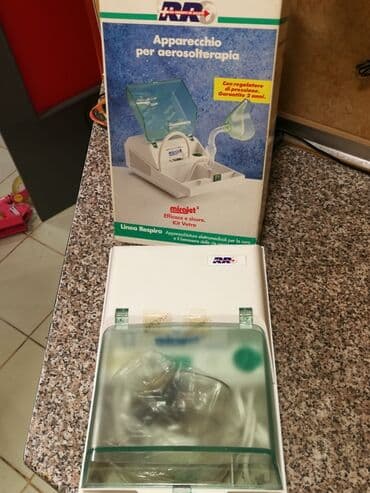 Inhalator dobar,, Miroset,, RR. U svojoj kutiji. Kao nov je. Odlčno na lalafo.rs Inhalator dobar,, Miroset,, RR. U svojoj kutiji. Kao nov je. Odlčno