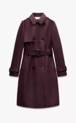 sako od buklea: S (EU 36), Sa postavom, Jednobojni, bоја - Bordo — 1