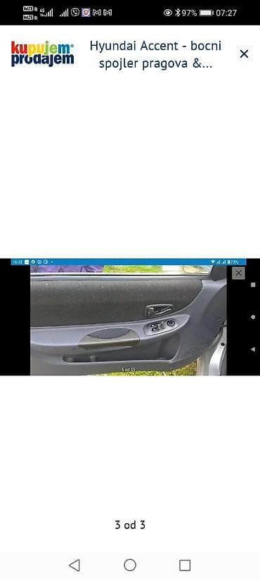 klima za auto na upaljac: Hyundai branik – zadnji (sa reflektorom), siva/srebrna boja. - — 6