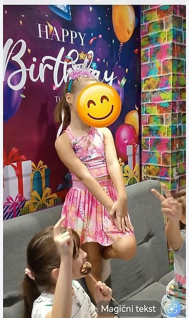 liu jo haljine 2023: Dečiji komplet i haljine – veličina 122 Barbi je Turska, Roze je — 3