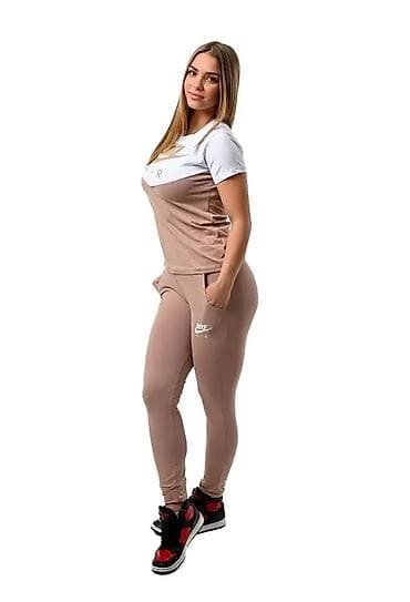 kaputi mona: Ženski sportski komplet – majica i donji deo (helanke/jogger kroj) - — 5