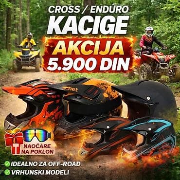 accessories novi sad: Cross/Enduro kacige – akcija 5.900 din - Vrhunski modeli za off-road — 1