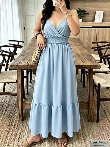 haljine sa tregerima: Haljina maxi na tregere – Emi Moda, Made in Italy

- oznaka E — 3