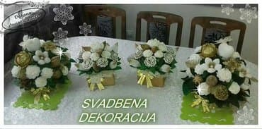 Svadbena oprema: Svadbene ikebane po narudžbini Boja, oblik, veličina i vaša zamisao — 7