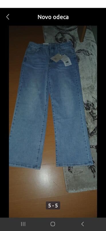 pantalone od vestacke koze: Jeans — 1