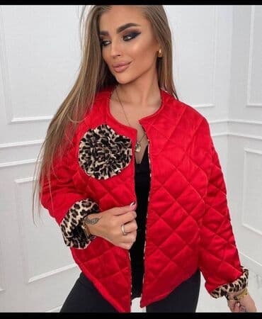 pantalone i prsluk komplet: 💥💥MODEL KRATKA JAKNICA💥💥 ❤️Zenska stepana jaknica sa okruglim izrezom — 3
