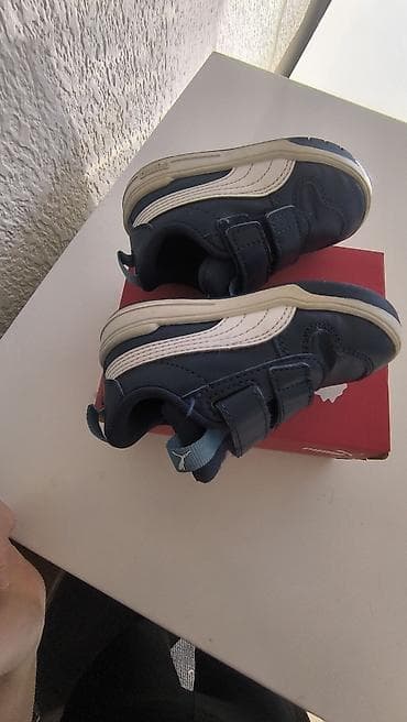 patike sa debelim djonom: PUMA dečije patike – tamnoplave 22 - Model sa dvostrukim — 3