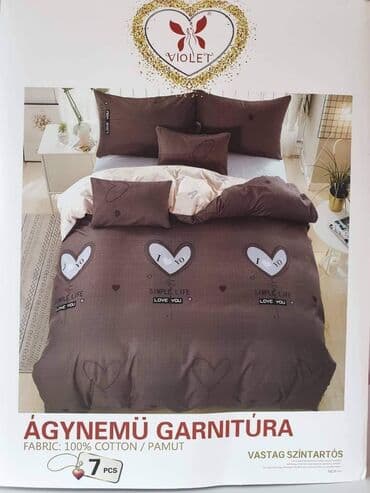 pamučna štep deka: Pamucna posteljina 100% pamuk Set sadrzi: 6 delova: Jorganska — 23