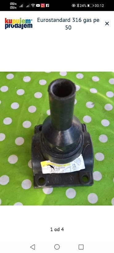 tupperware krpa za prozore: Eurostandard 316 GAS PE 50 – sedlasta elektrospojnica za PE gasne cevi — 1