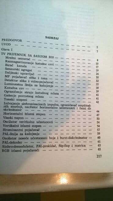 pijev život knjiga: Tehnička knjiga:Opravka TV prijemnika u biji EI 1989. 219 str. sa — 2