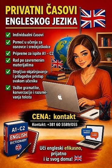 zena za cuvanje dece: Privatni časovi engleskog jezika – online učenje iz udobnosti vašeg — 1