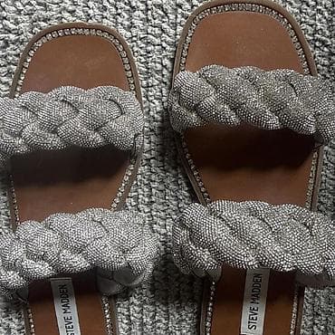 a1 satovi zenski: Steve Madden ženske sandale sa dva remena - Model: ravne sandale sa — 2