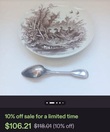 sat za zid: Tanjir SILVA za na zid 1880 do 1900ta. g.Francuska. Sve o tanjiru na — 3